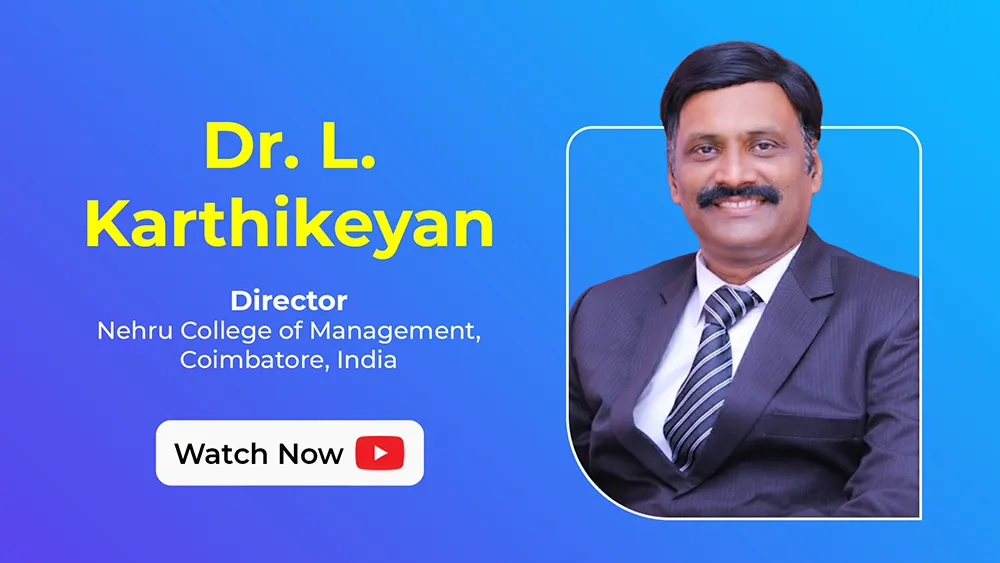 LEAP 2025 Nominee - Dr. L. Karthikeyan